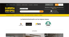 Desktop Screenshot of iluminadecora.com